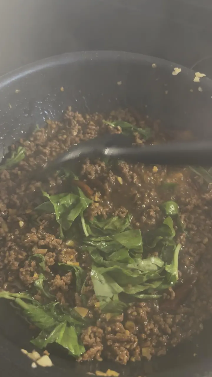 泰式打抛牛肉饭 第 6 步