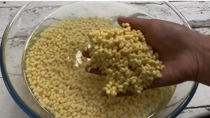 奶香绿豆糕 第 1 步