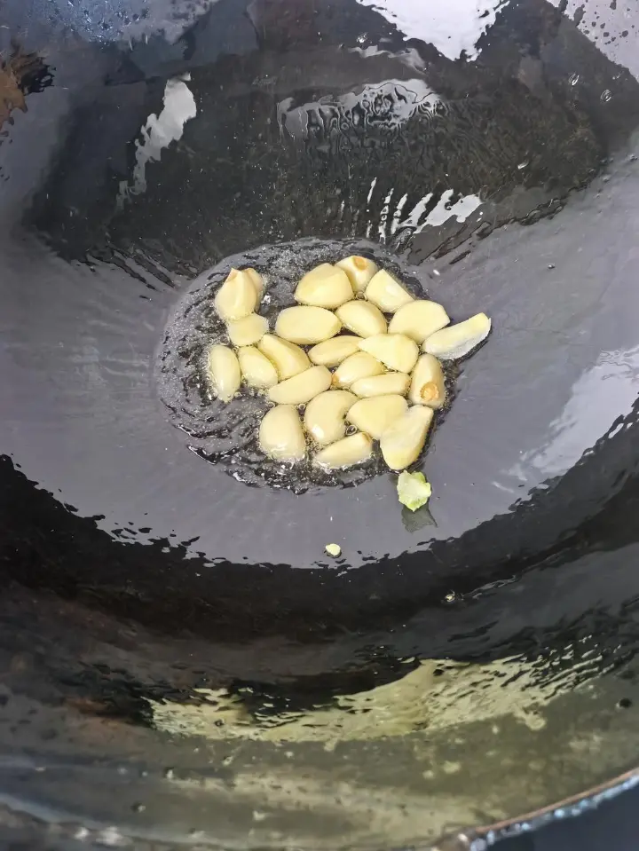 蒜香青椒炒口蘑 第 8 步
