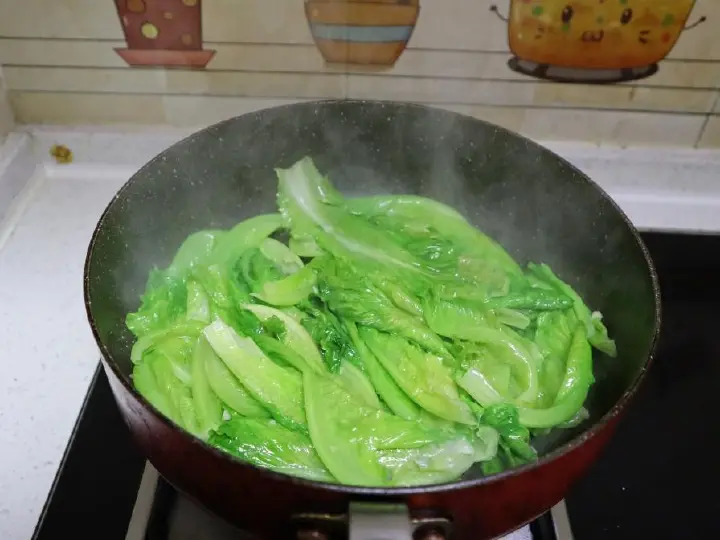 蚝油生菜 第 6 步