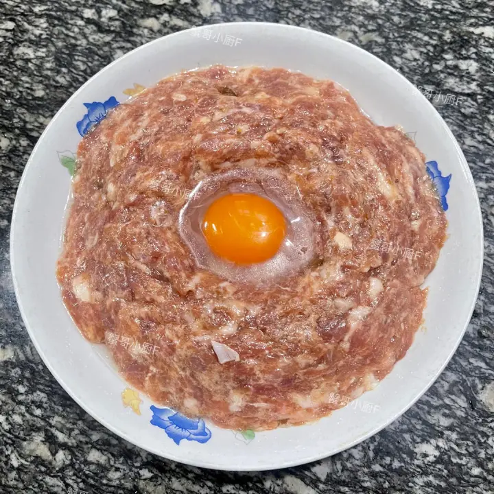 豆瓣酱肉饼蒸蛋 第 5 步