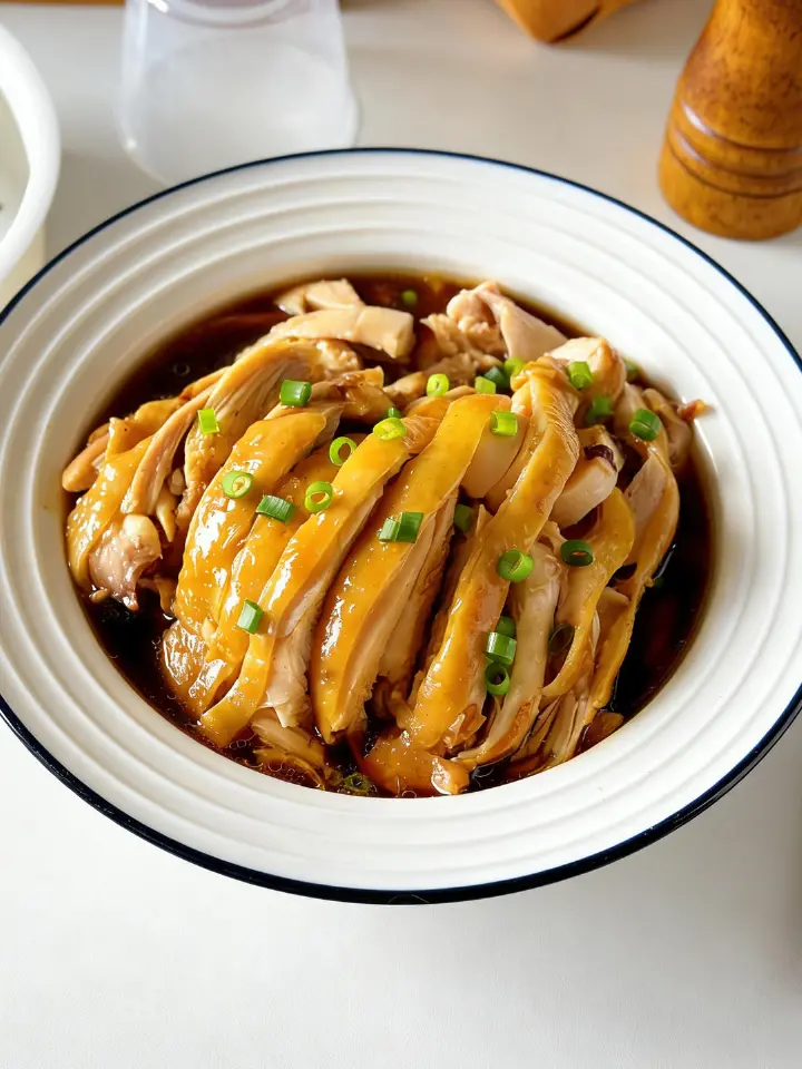 电饭煲葱油焖鸡 第 6 步