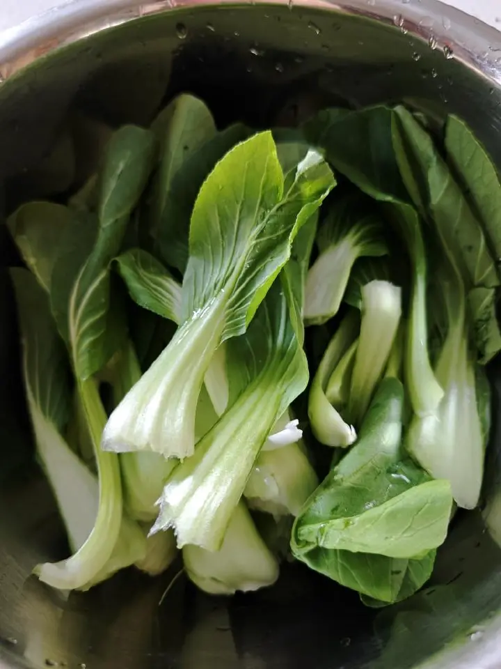 香菇炒油菜 第 1 步