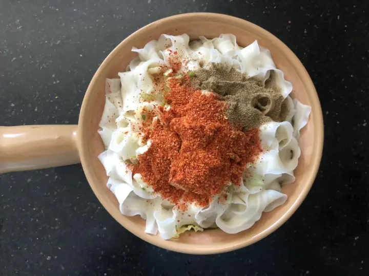 麻酱油泼面 第 7 步