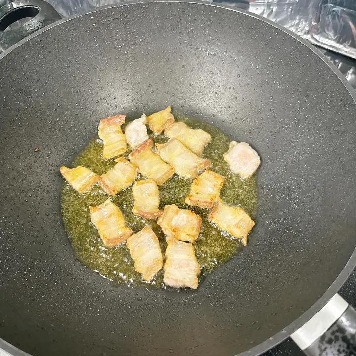 白菜炒香菇 第 11 步