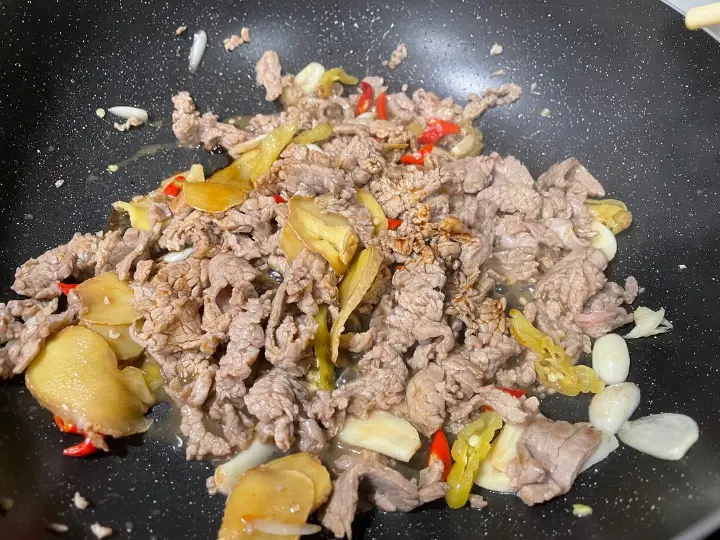 小炒黄牛肉 第 10 步