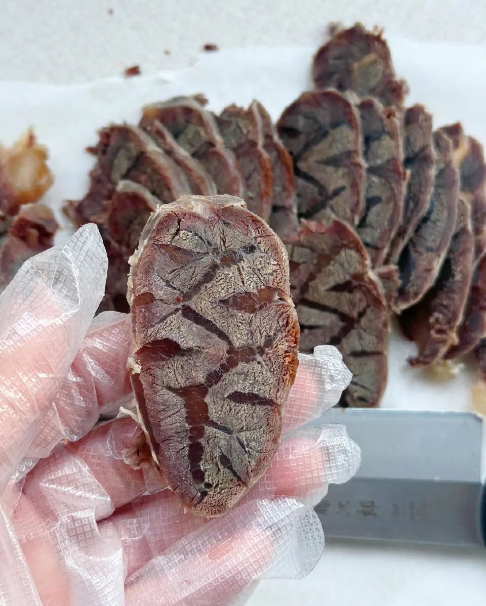 清炖盐水牛肉成品图