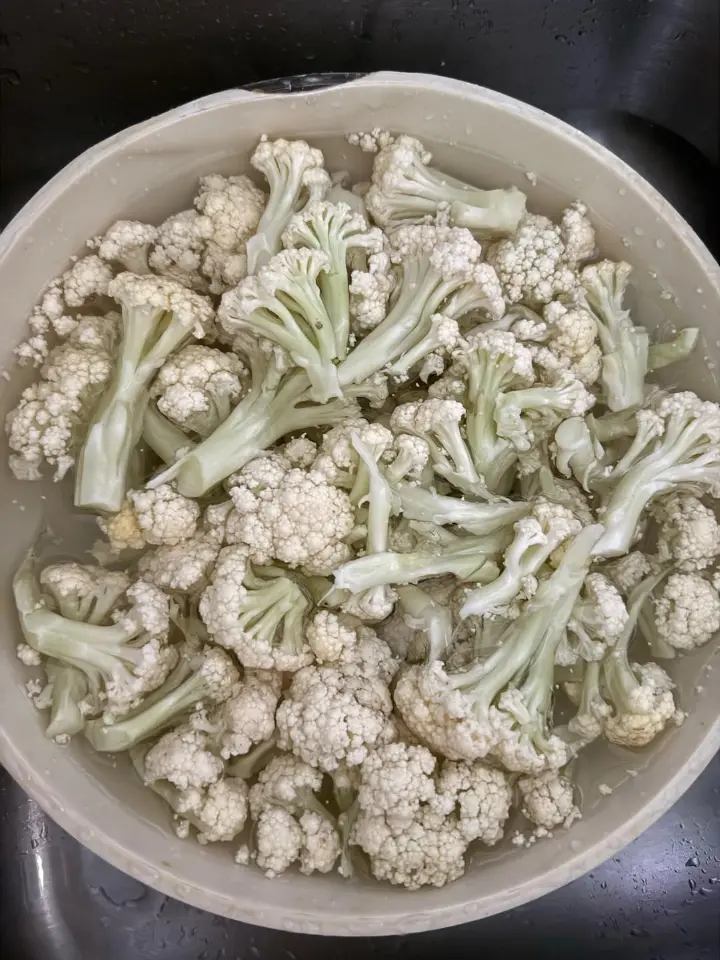 干锅菜花 第 2 步