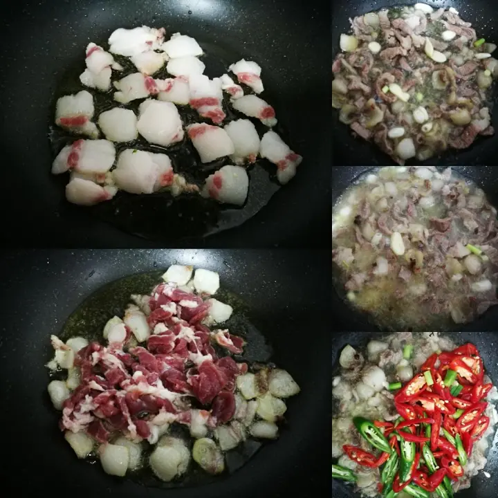 湖南辣椒小炒肉 第 2 步