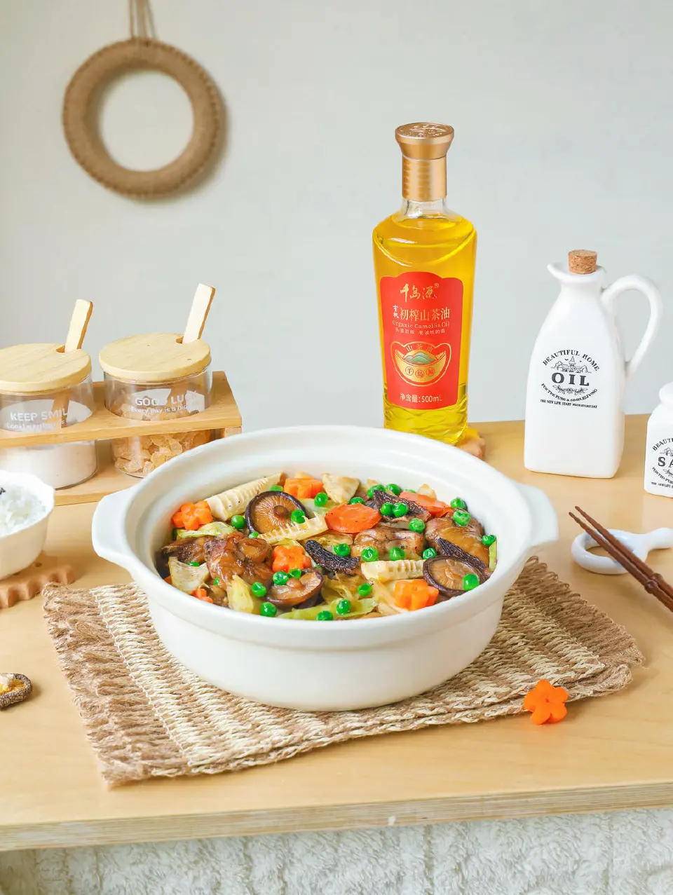 春笋焖鸡成品图