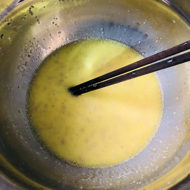 平底锅肉松面包 第 1 步