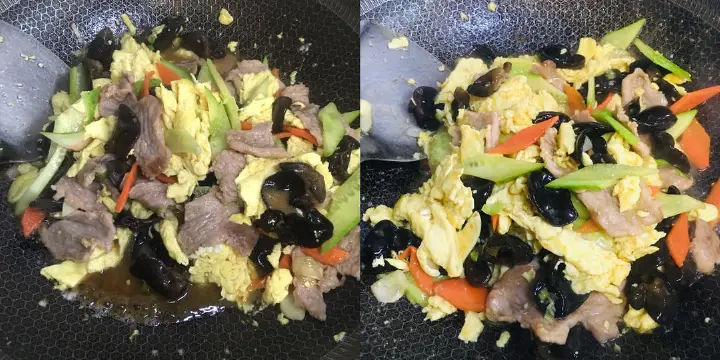 木须肉 第 12 步