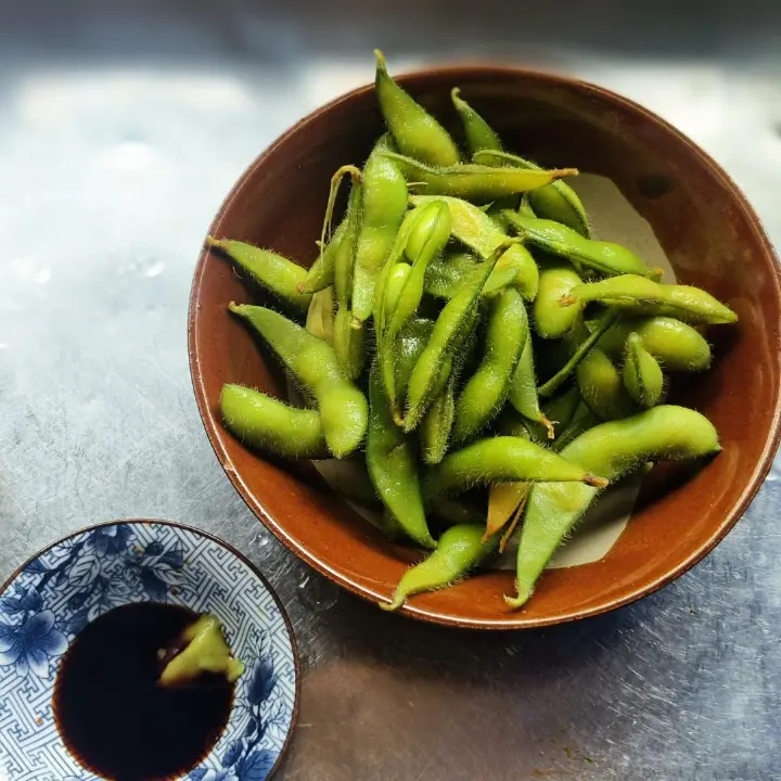 冰镇毛豆 第 3 步
