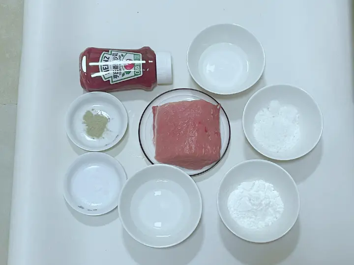 糖醋里脊 第 1 步