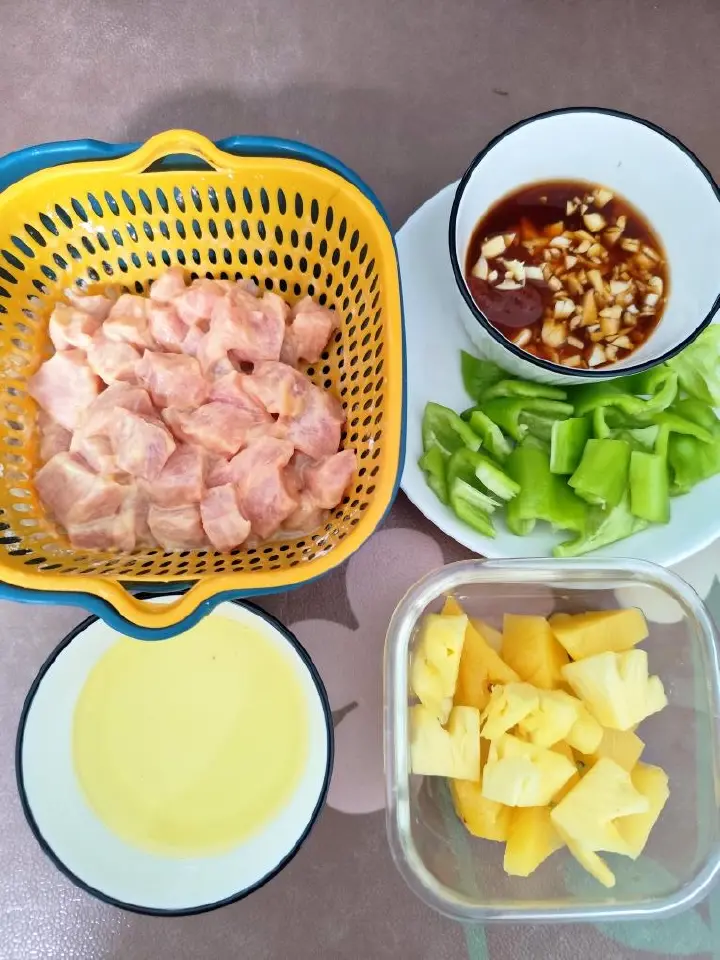 菠萝咕咾肉 第 4 步