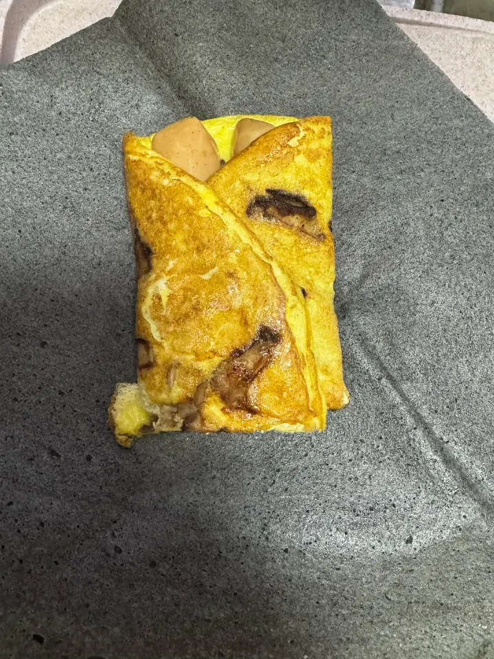 早餐煎饼卷 第 6 步
