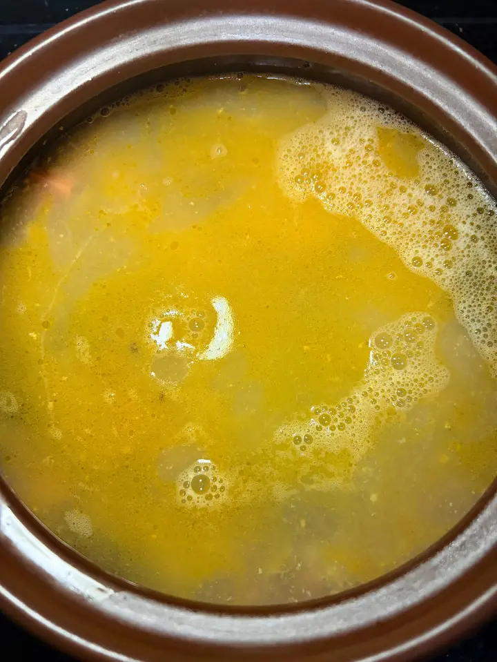 皮蛋咸蛋白菜粉丝汤 第 7 步