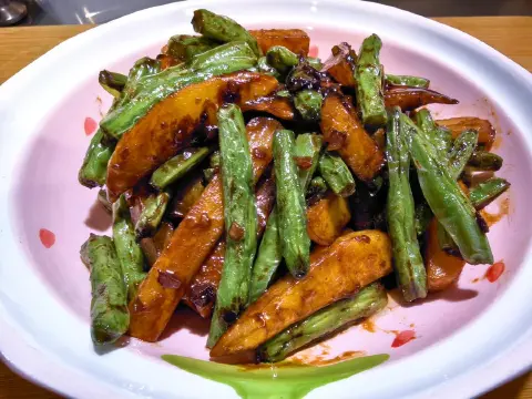 刀豆烧土豆
