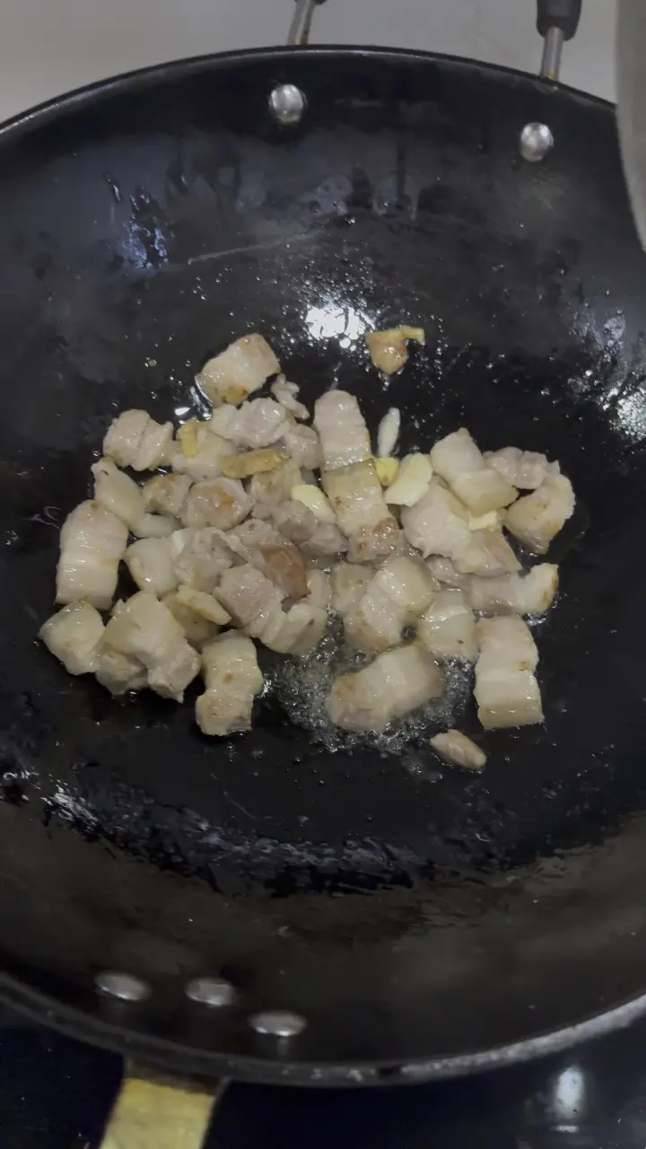 豆腐烧肉煲 第 3 步
