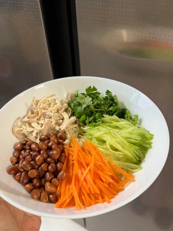 鸡丝拌凉面 第 6 步