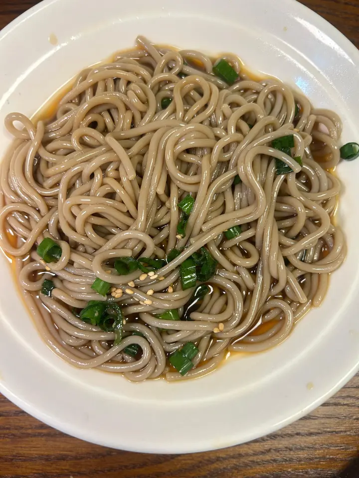 低卡葱油荞麦面 第 4 步