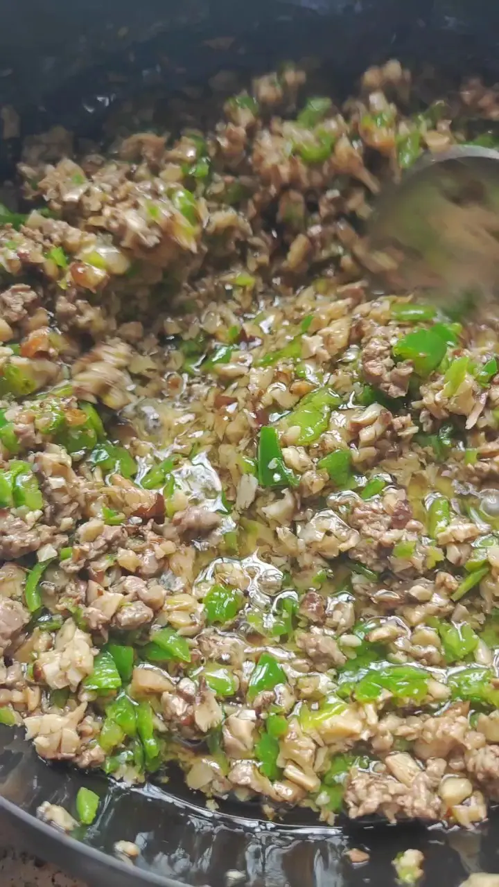 烧椒香菇牛肉酱 第 9 步