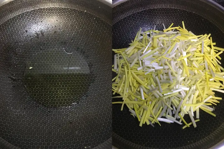 蒜黄炒鸡蛋 第 3 步