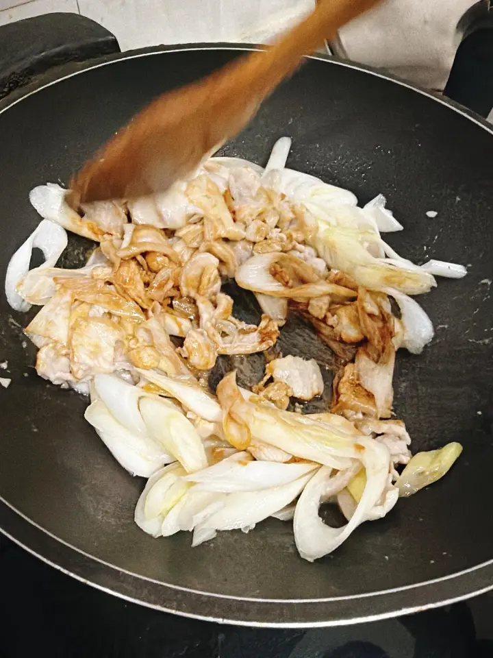 大葱炒肉片 第 7 步