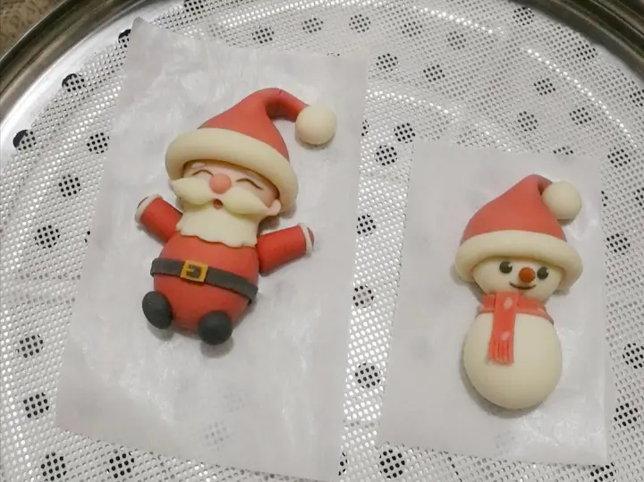 圣诞老人馒头 第 15 步