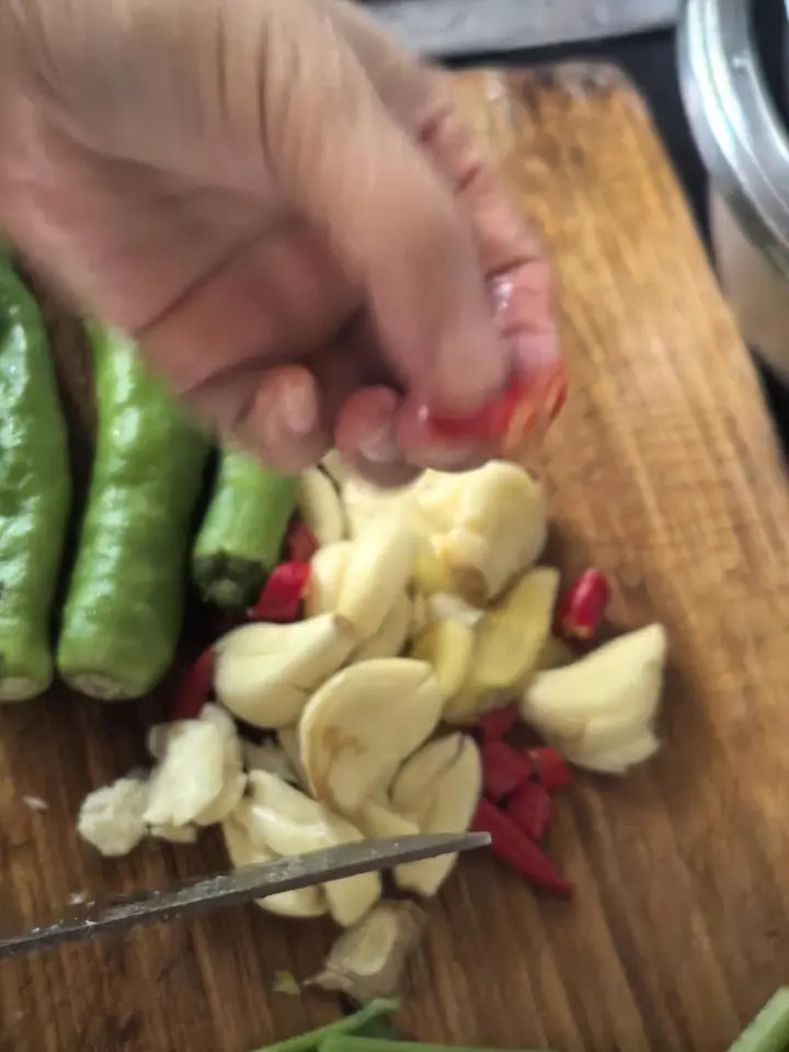 芹菜炒猪肚 第 2 步