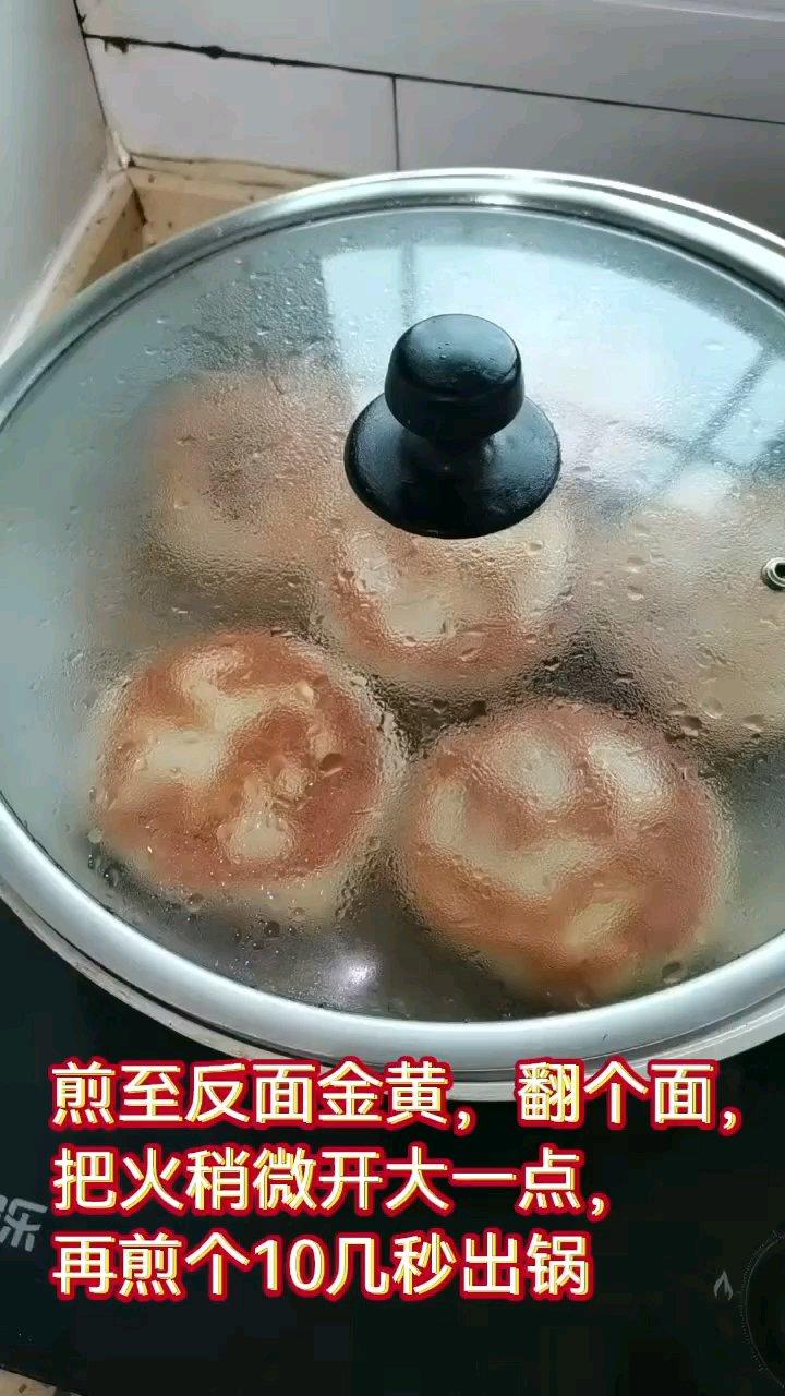 免揉香菇五花肉煎饼 第 8 步