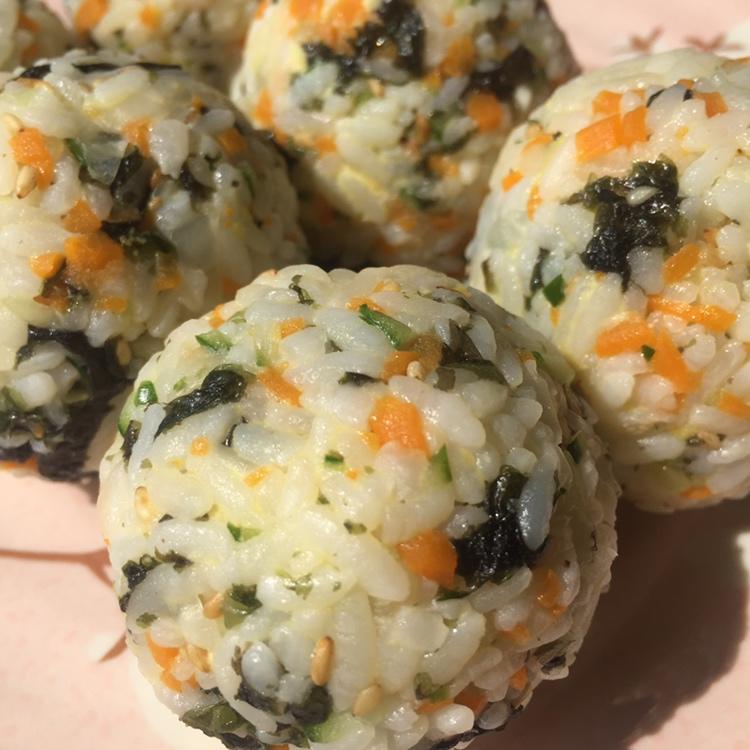 早餐饭团成品图