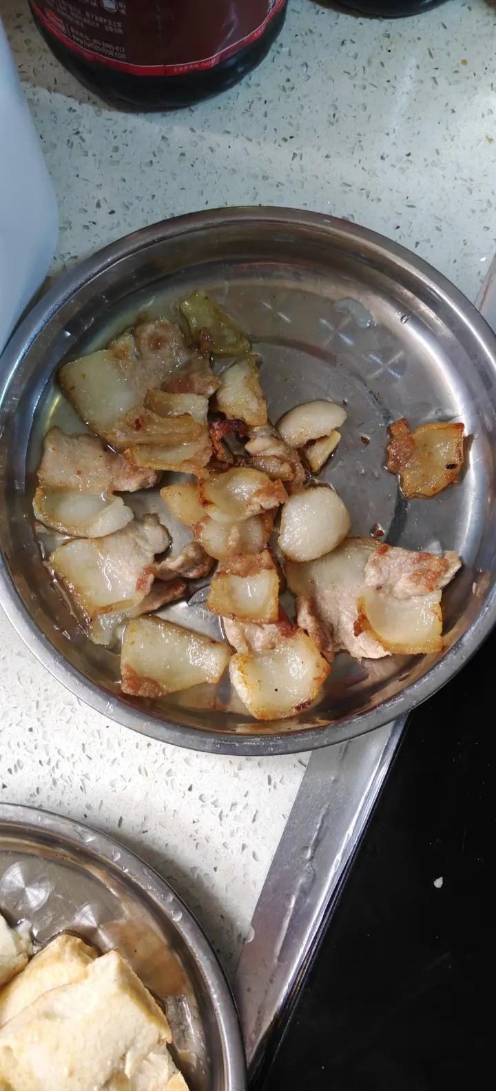 辣椒炒豆腐 第 2 步