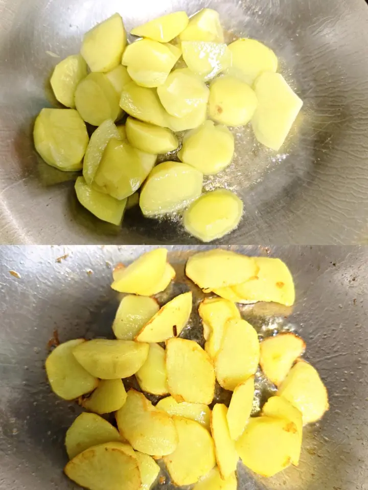 土豆烩豆腐 第 2 步