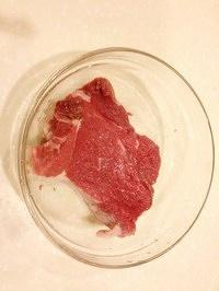 微波炉牛肉干 第 1 步