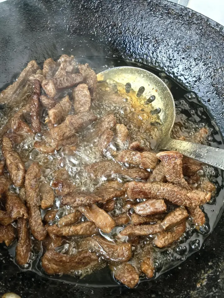 自制麻辣牛肉干 第 3 步