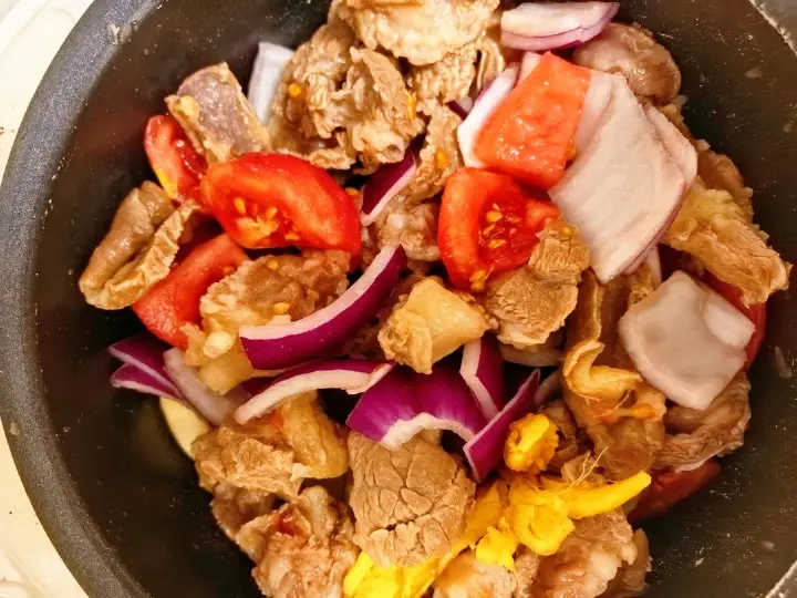 电饭煲西红柿焖牛腩 第 6 步