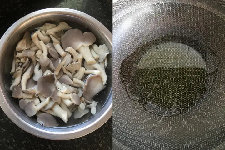 瘦肉炒蘑菇 第 4 步
