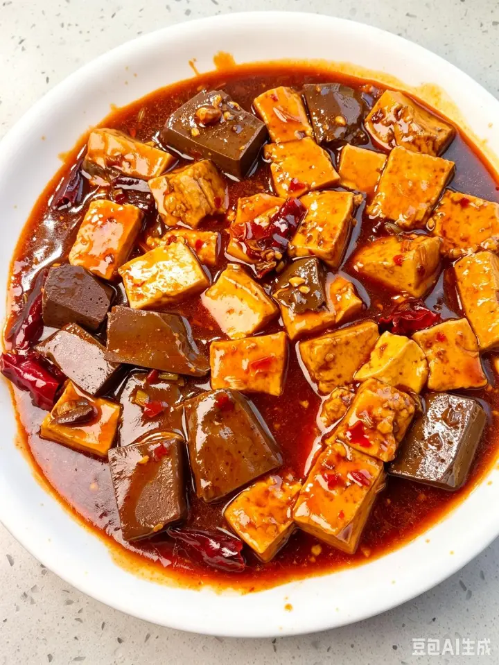 羊血炖豆腐 第 1 步