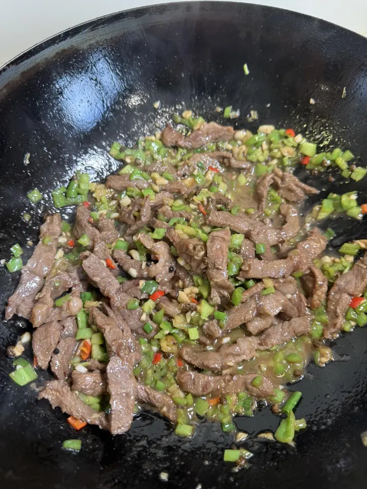 椒麻牛肉豆腐 第 9 步
