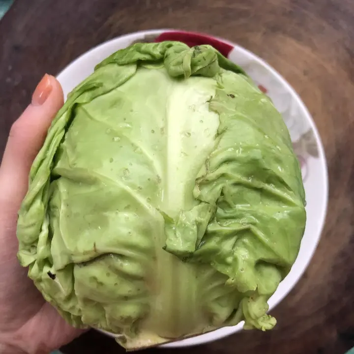 包菜炒粉丝 第 2 步