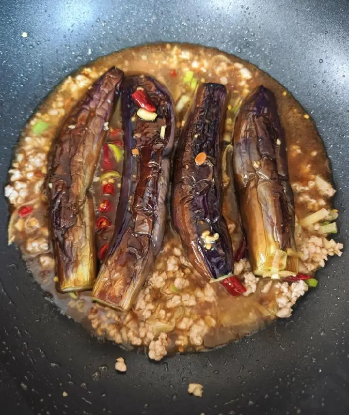肉末酱烧茄子 第 6 步