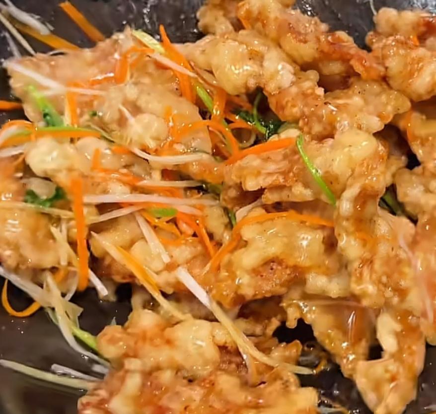 锅包肉成品图