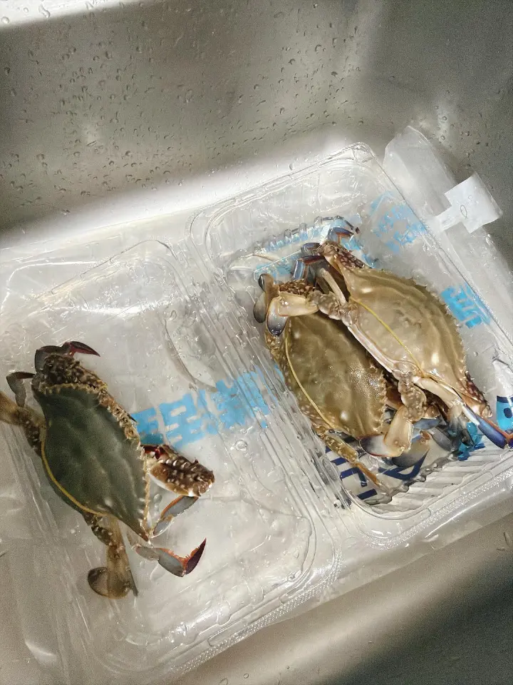 梭子蟹蒸蛋 第 1 步