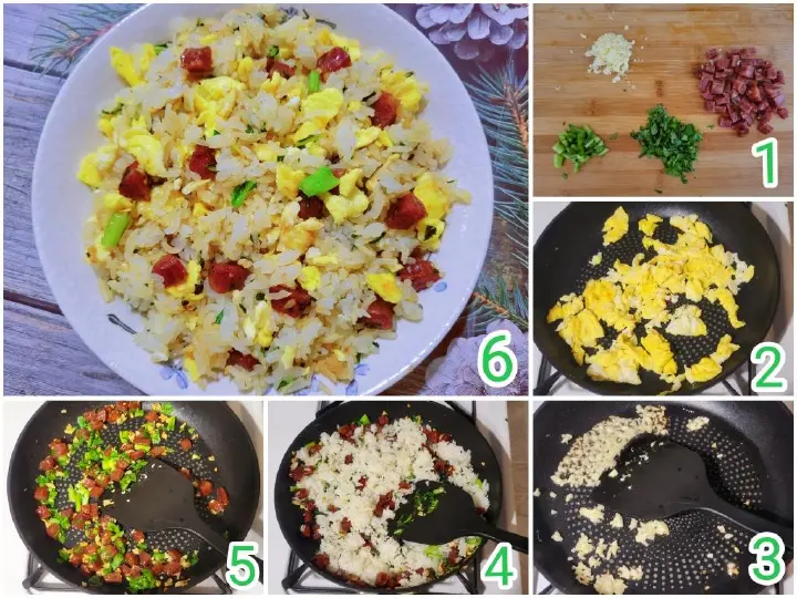 花式蛋炒饭合集 第 8 步