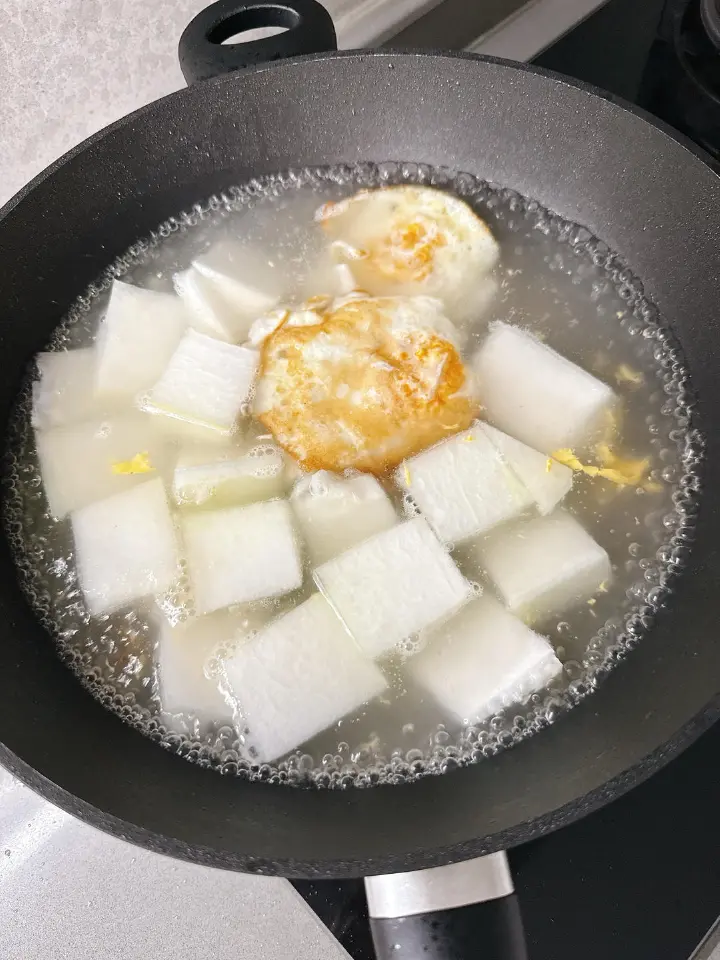 冬瓜鸡蛋口蘑汤 第 9 步