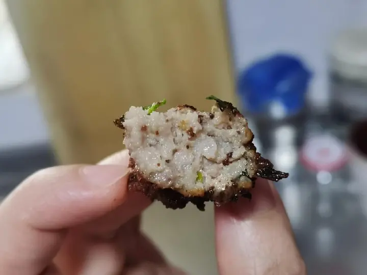香葱小肉圆 第 12 步