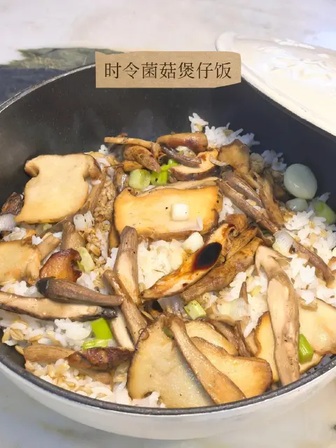 菌菇煲仔饭