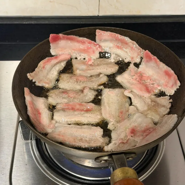 葱烧五花肉片 第 2 步