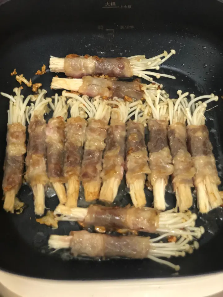 肥牛卷金针菇 第 3 步